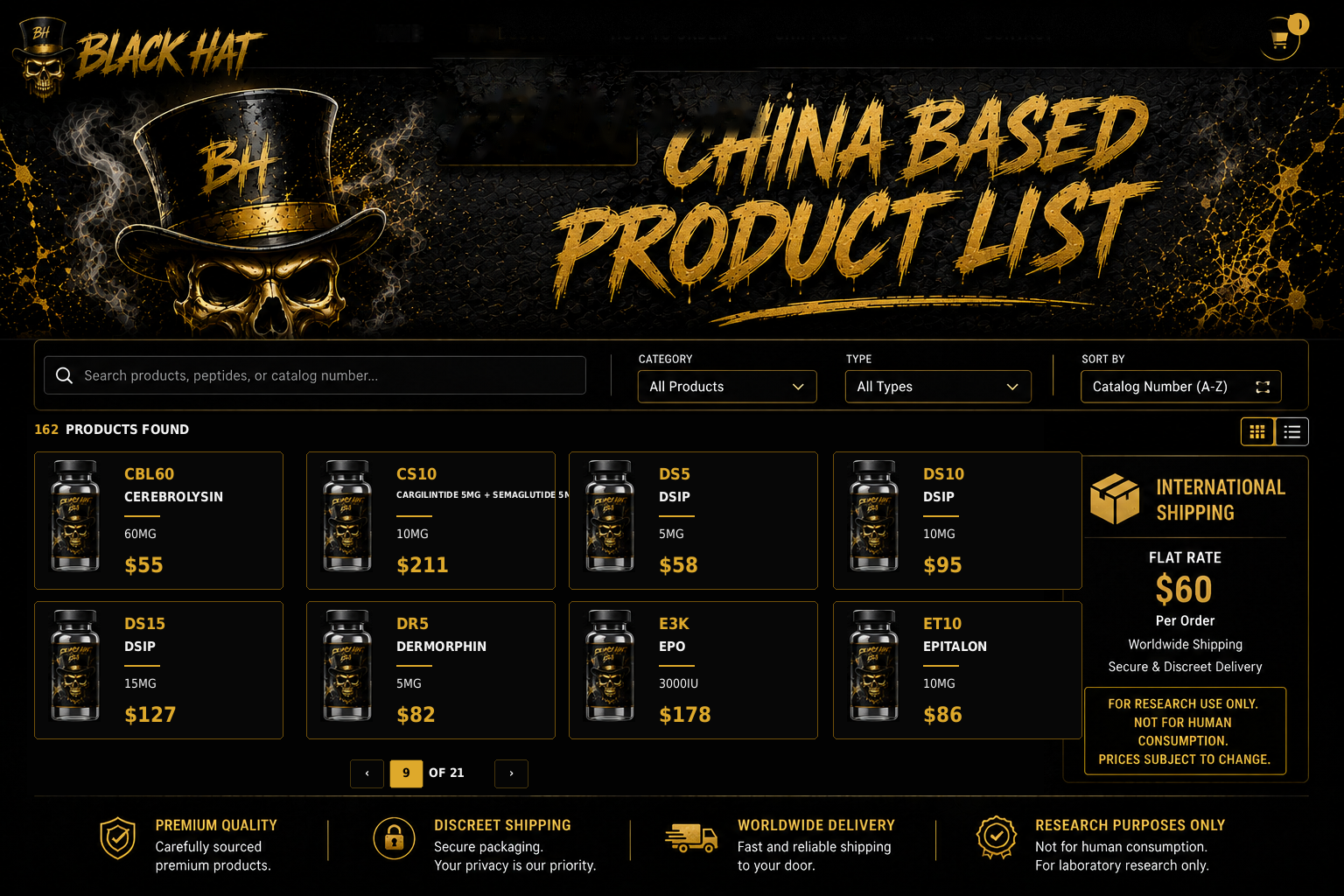 Black Hat China Based Product List page 9